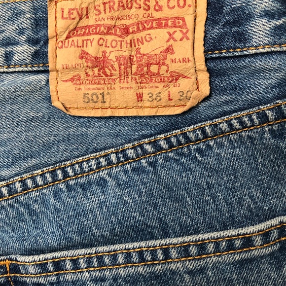 Levi’s Mens 501 Jeans 36X30. - Picture 1 of 3